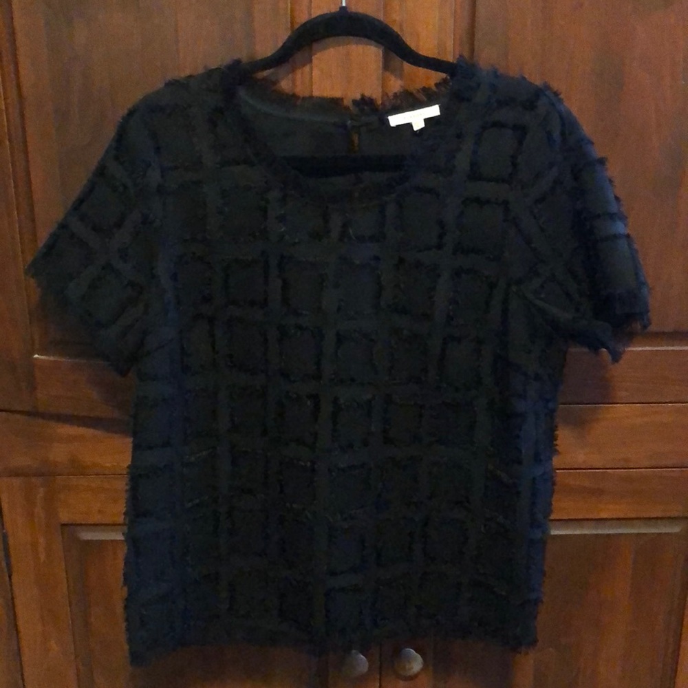 Black Pleione blouse